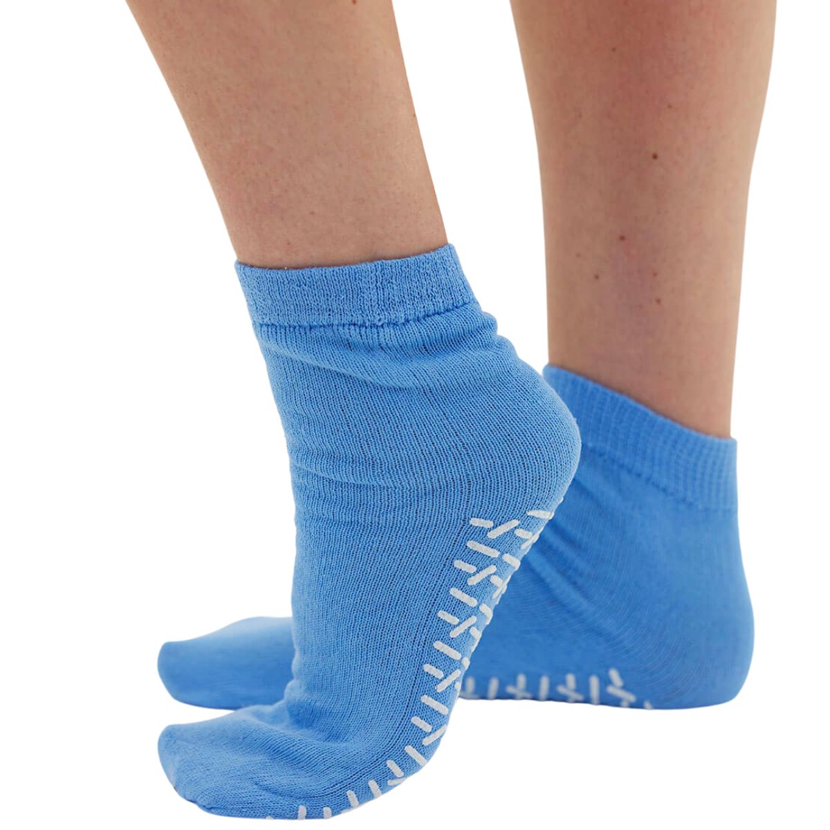 Hospital Grip Socks, Blue Socks In Hospital
